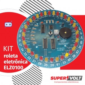 Kit roleta eletrônica ELZ0100