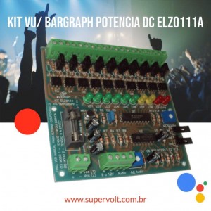 Kit vu/bargraph potencia DC ELZ0111A